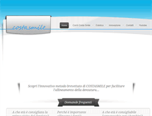 Tablet Screenshot of costasmile.com